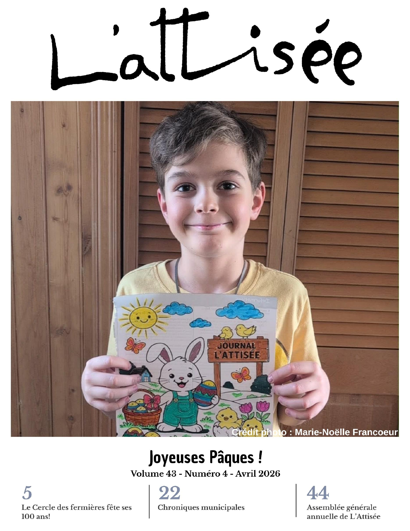 Couverture — Avril 2026