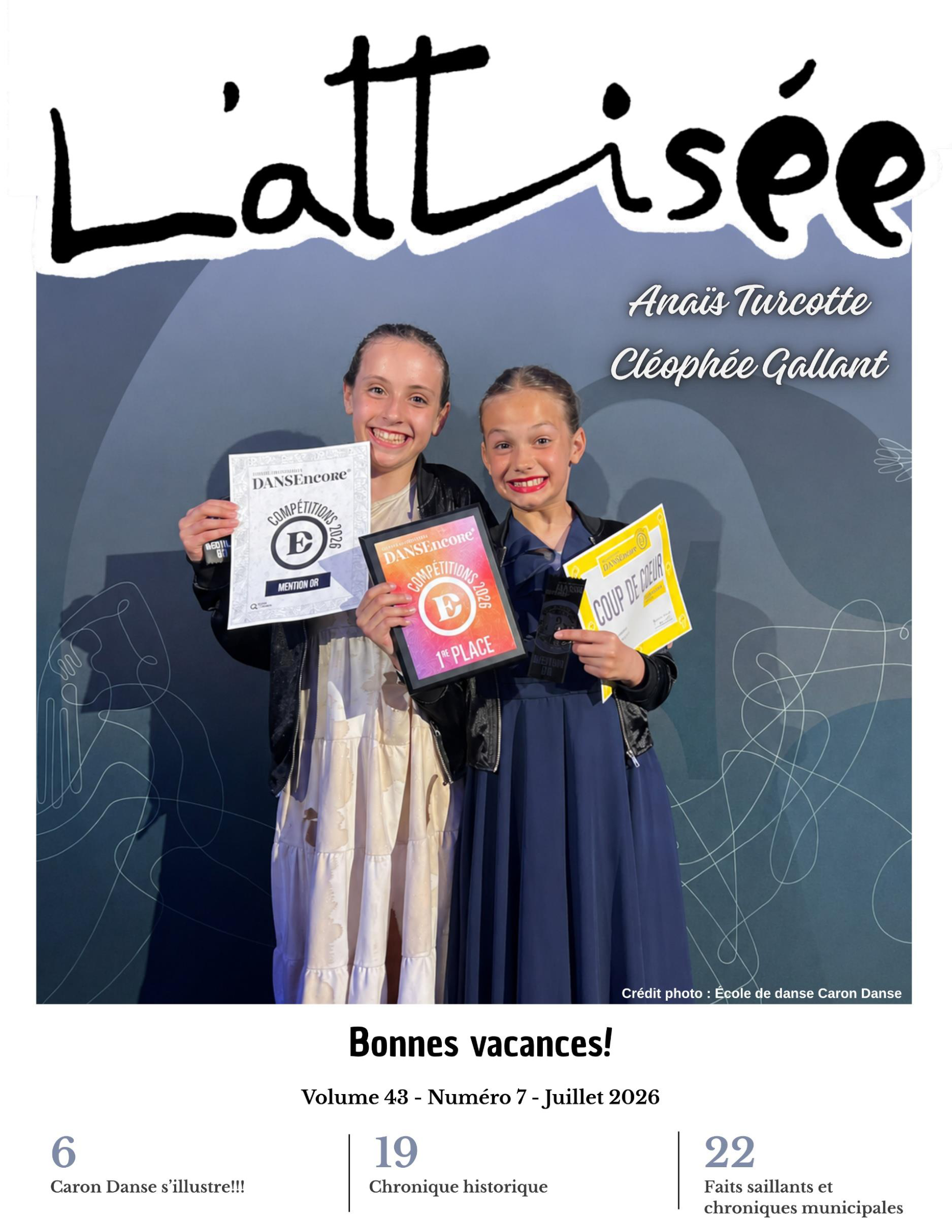 Couverture : Juillet 2026