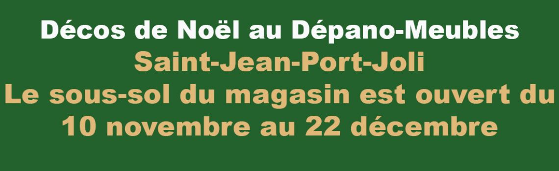 Les décos de Noël au Dépano : 1, 2, 3 GO!
