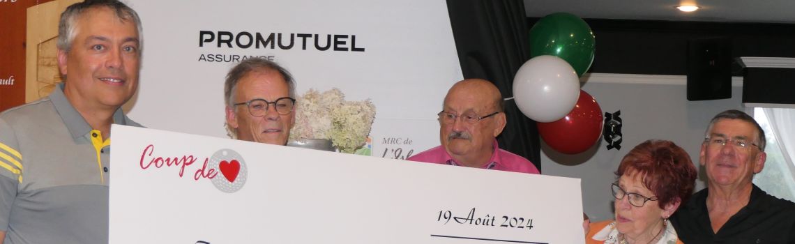 Un bénéfice de 30 000 $ pour le tournoi de golf de la Fondation des services de santé