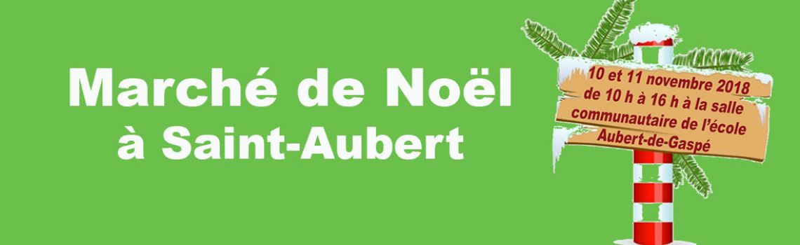 Marché de Noël à Saint-Aubert