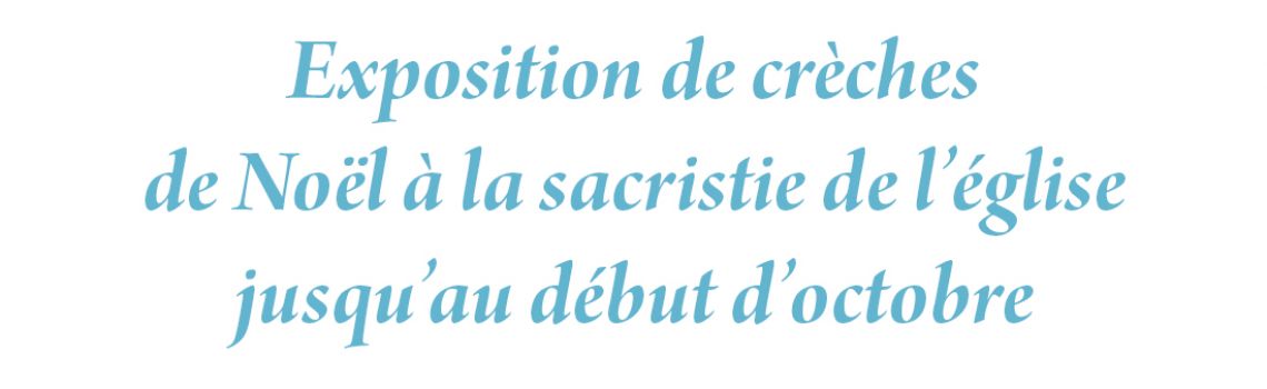 Exposition de crèches 2016