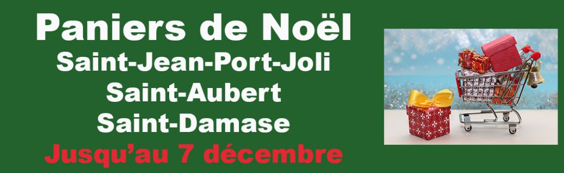 Paniers de Noël de Saint-Jean-Port-Joli,  Saint-Aubert et Saint-Damase