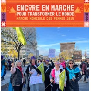 Encore en marche pour transformer le monde – Marche mondiale des femmes 2025