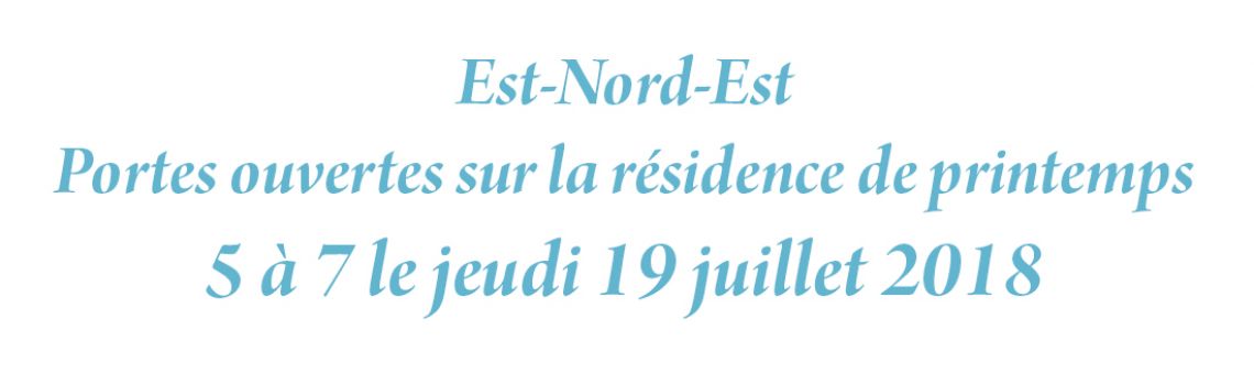 Portes ouvertes sur la résidence de printemps