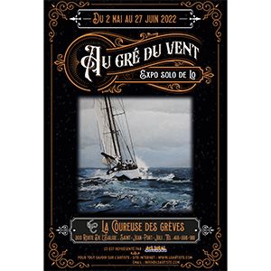 LO, artiste peintre, maître en beaux-arts, présente près de 20 toiles à la Coureuse des Grèves de Saint-Jean-Port-Joli du 2 mai au 27 juin 2022