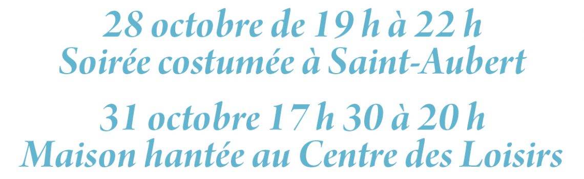 Halloween à Saint-Aubert
