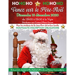 Père Noël 2020 - Saint-Jean-Port-Joli