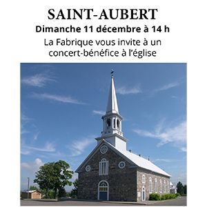 Église de Saint-Aubert - Concert de Noël
