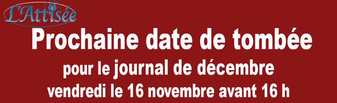 Date de tombée de décembre 2018
