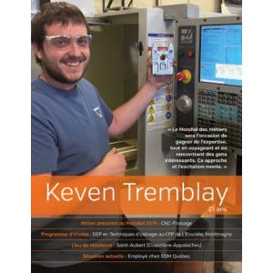 Keven Tremblay de retour du Mondial des métiers