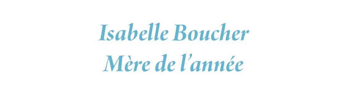 Mère de l’année