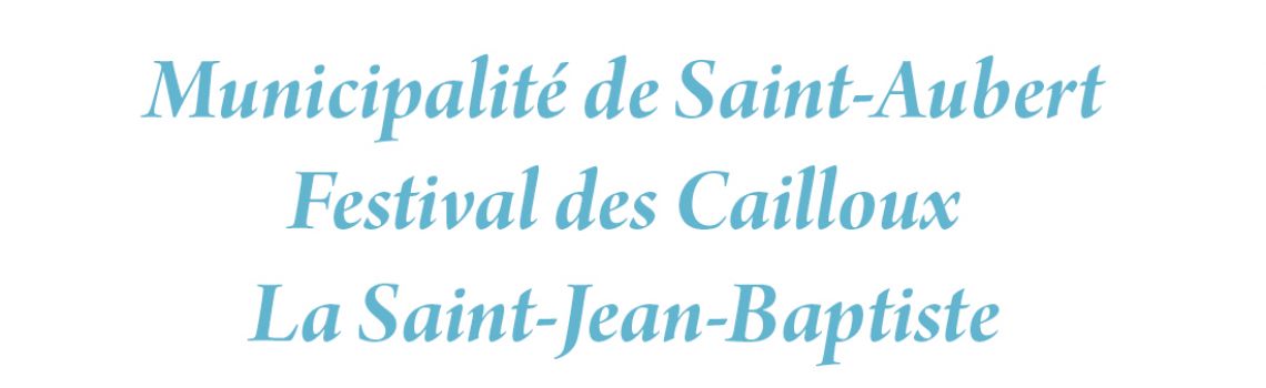 Chronique municipale Saint-Aubert- Festival des Cailloux